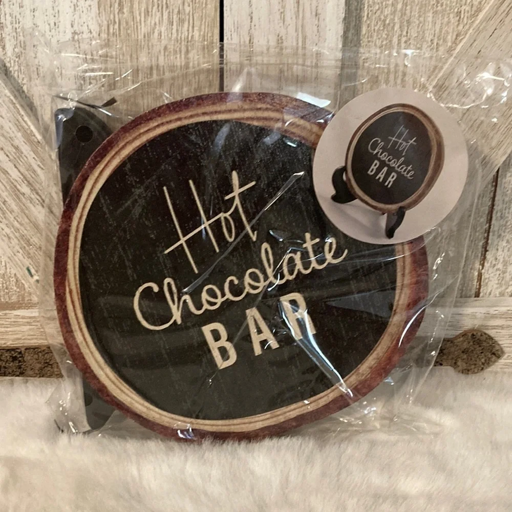 COPY—Target BP 2022 Wooden Hot Chocolate Bar Sign